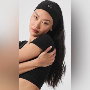 Alo Yoga Headband, Black, OS
